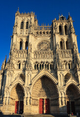 Fototapeta premium cathédrale d'Amiens