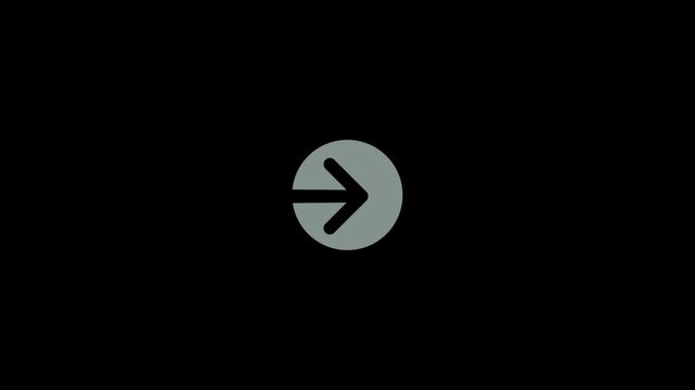 Animated Circular Flash Mask Effect Loop Transparent