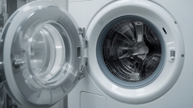 Washing machine isolated