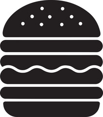 hamburger vector illustration