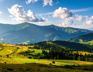Mountain landscape panorama (2)