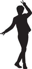ballet dancer silhouette