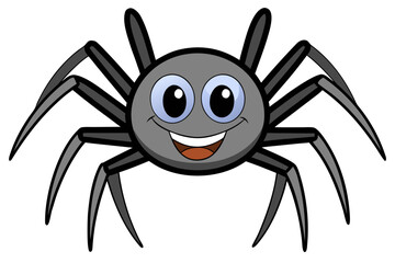 spider on white