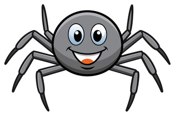 spider on a white background