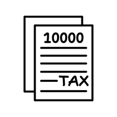 Tax Document Icon