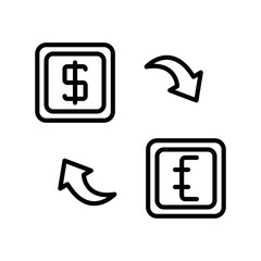 Currency Exchange Icon