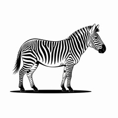 zebra vector illustration