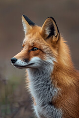 Fototapeta premium red fox portrait