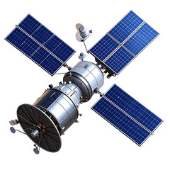 Space station in orbit