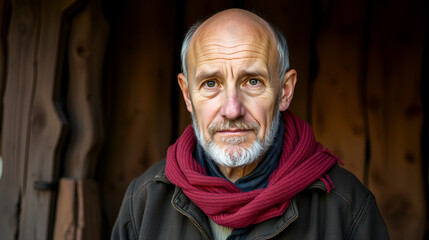 Fototapeta premium A middle-aged Slavic man