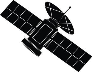 satellite design, communication symbol
