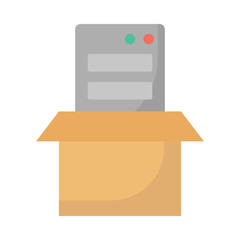 Data base backup Vector Icon which can easily modify or edit