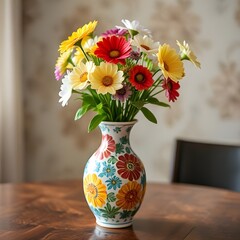 flowers in vase