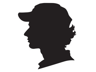 Stylish Edutainment Concept in Professional Solid Black Silhouette Vector Illustration Artwork