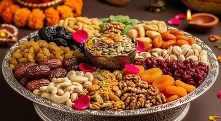 Festive Dry Fruit Platter: A Celebration of Flavors and Traditions
