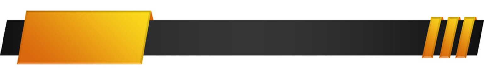 Breaking news banner. Lower third TV news bar.
