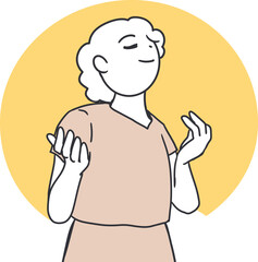 Worship and Faith Concept Young David Character. Perfect for Christian education, Sunday school materials, biblical stories, church graphics, and faith illustrations