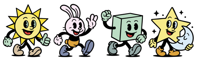 Moon and Stars Characters