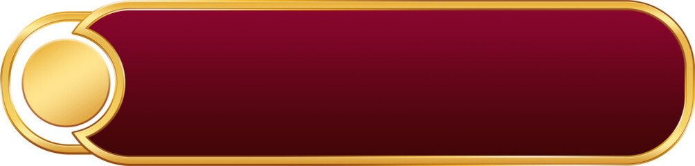 Red and Gold Infographic Label List
