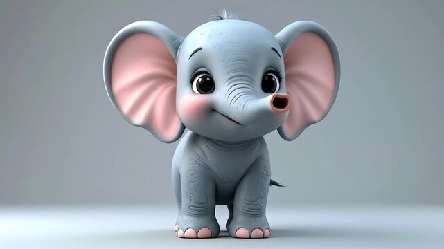 Cute cartoon elephant