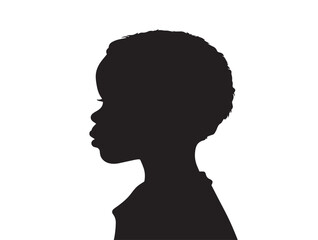 International Childrens Day silhouette icon vector illustration global youth recognition day