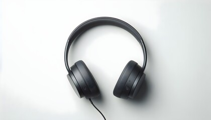 Fototapeta premium headphones isolated on white background