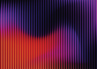 Vibrant abstract gradient background, red and purple vertical stripes. Dramatic vector abstract gradient background with a futuristic glowing light and 3D illusion effect.