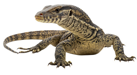 Obraz premium Ackie Monitor with transparent png background