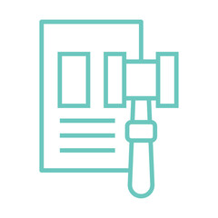 BusinessLaw icon design