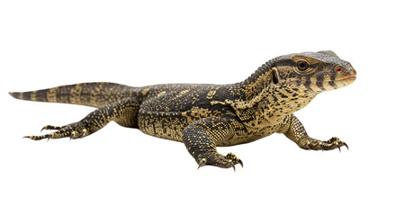 Naklejka premium Ackie Monitor with transparent png background