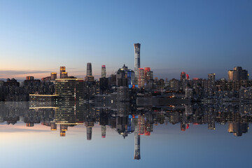Fototapeta premium China World Trade Center CBD, Beijing, China