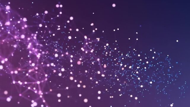 Abstract particles movement