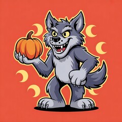 Pumpkin Howl Werewolf