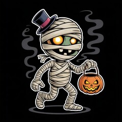 Glowing-Eyed Mummy Trickster