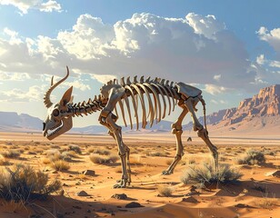 Desert Skeleton Animal