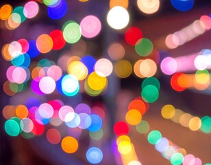 Abstract bokeh of colorful lights (1)