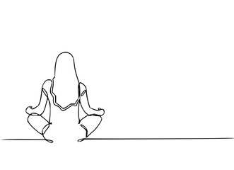 Serene figure meditating peacefully in a calming lotus pose, embracing inner tranquility and mindfulness for a balanced life.