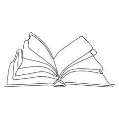 Open book with pages unfurling to reveal knowledge and endless possibilities for learning and discovery