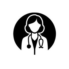 Icono de Consulta M&eacute;dica, Doctor y Paciente