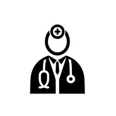 Icono de Consulta M&eacute;dica, Doctor y Paciente