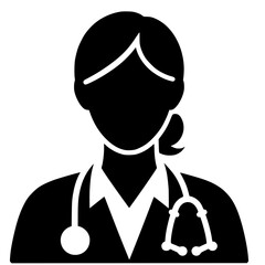 Icono de Consulta M&eacute;dica, Doctor y Paciente