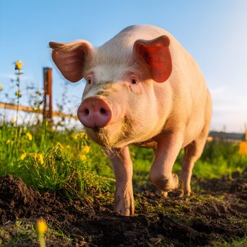 El Cerdito Curioso