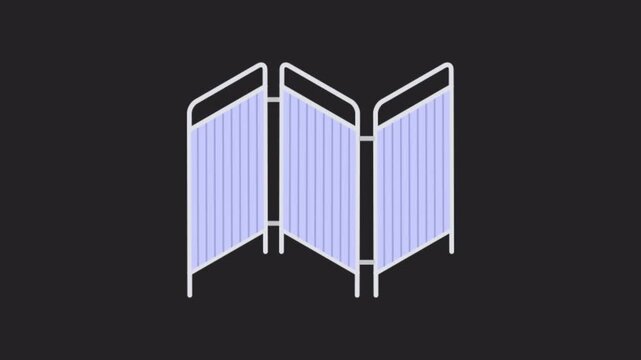 Folding Screen  Animation Alpha Channel