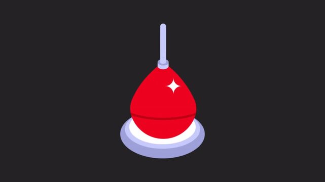 Blood Pressure Cuff  Animation Alpha Channel