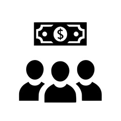 Client and Customer Icon for Business and Service