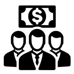 Client and Customer Icon for Business and Service