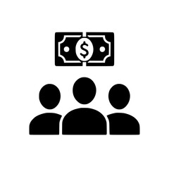 Client and Customer Icon for Business and Service