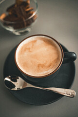 cup of coffee with spoon
