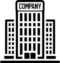 Office Building Icon — Business and City