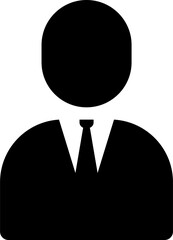 Minimalist flat illustration of professions simple geometric icons black icons representing various jobs such as